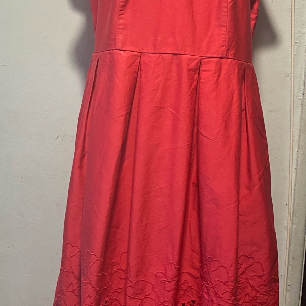 Michel Studio Vibrant Red Formal  Dress